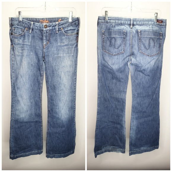 what size is a 34 in silver jeans